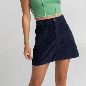 Brand NEW - Roxy Juniors’ Cotton Amazing Break Corduroy Mini Skirt